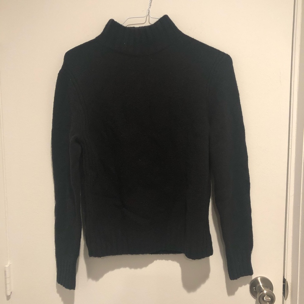 Black turtleneck